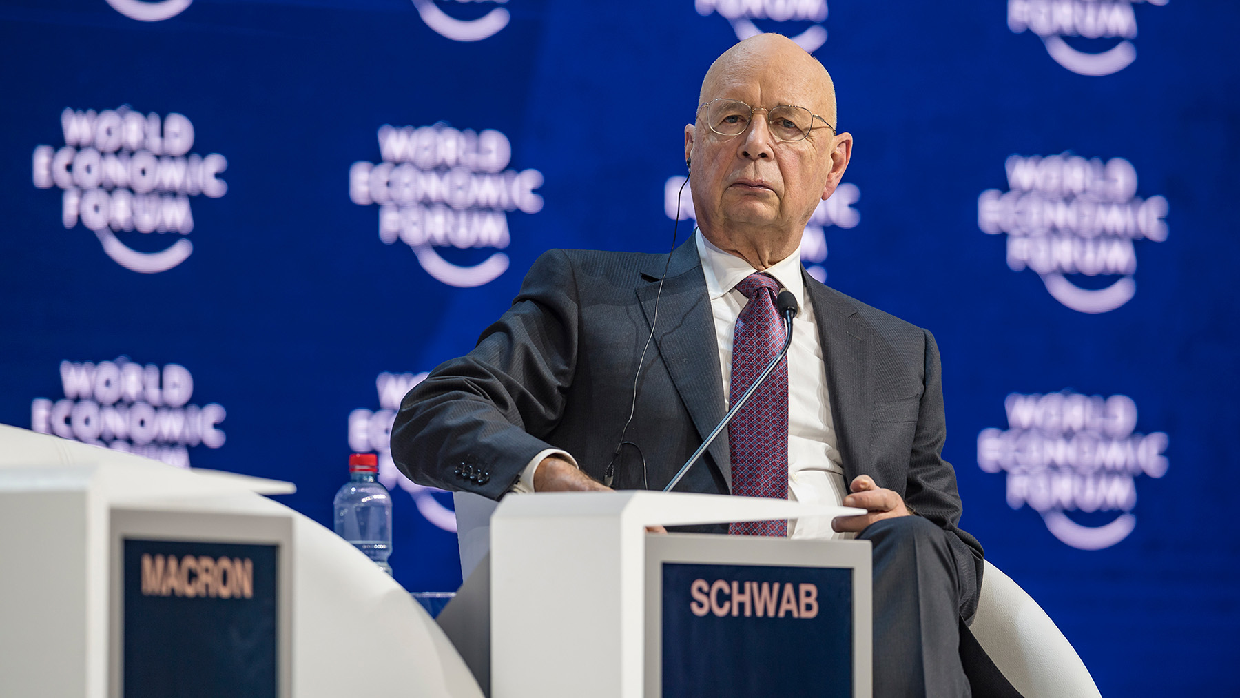 Prof Klaus Schwab, Gründer und Geschäftsführender Vorsitzender des Weltwirtschaftsforums.
